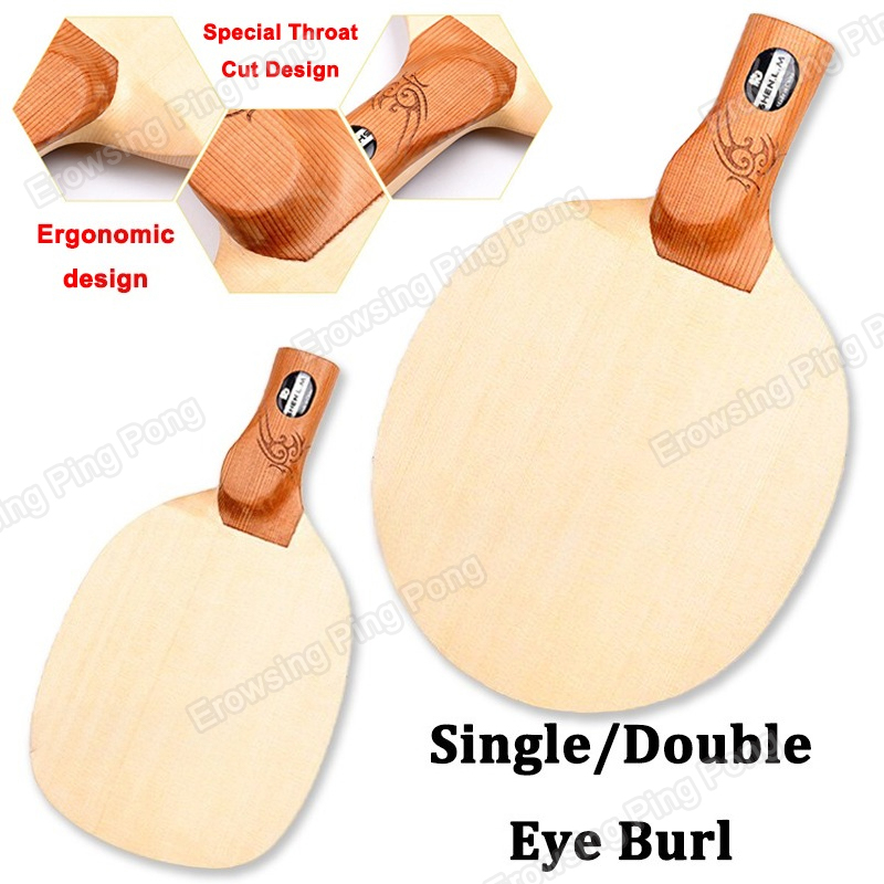 Table Tennis Blade - 1-Ply Hinoki Table Tennis Blade Chinese/Japanese
