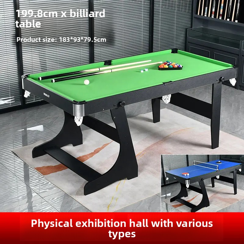 Table Tennis Kids - 6ft 1.8m Folding Pool Table, 3
