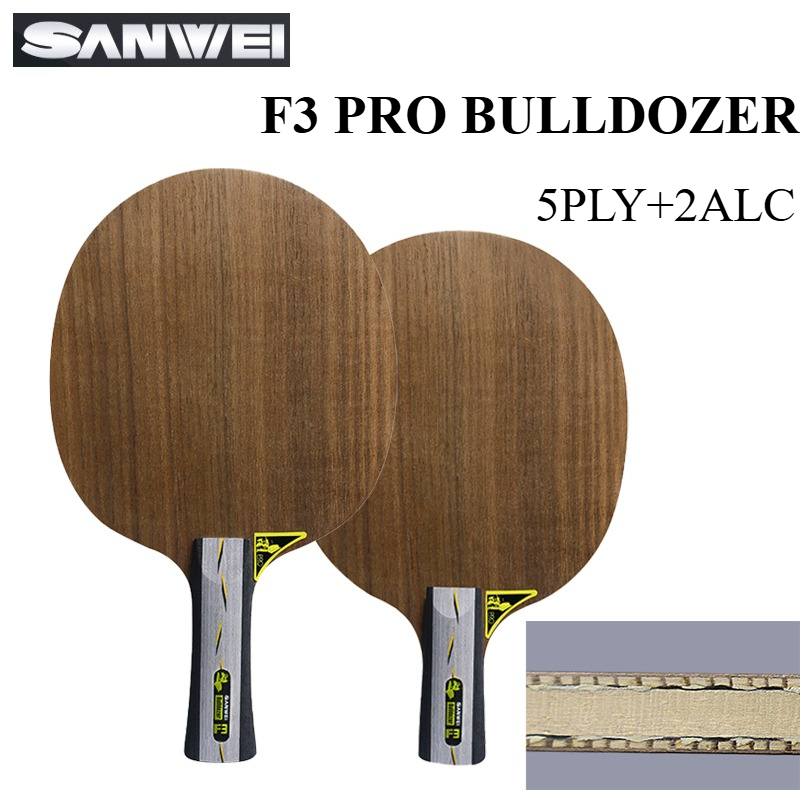 SANWEI F3 PRO BULLDOZER Table  - đánh giá và giá Table Tennis Blade