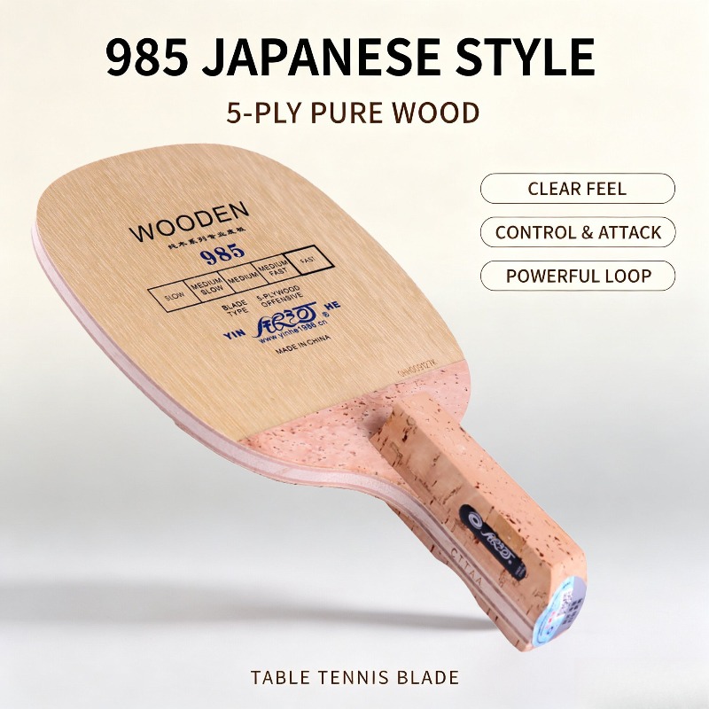 YINHE 985 Japanese Penhold Tab - đánh giá và giá Table Tennis Blade