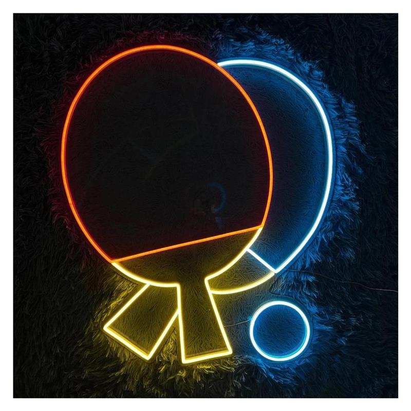 LED Ping Pong Paddle Neon Sign - đánh giá và giá Hall Table Tennis