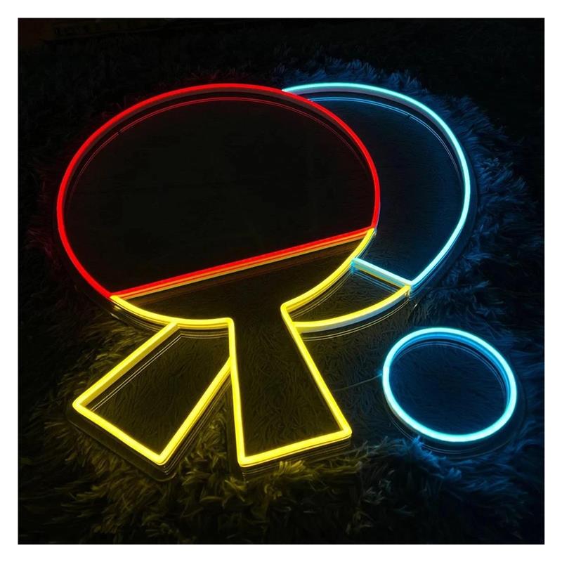 LED Ping Pong Paddle Neon Sign - đánh giá và giá Hall Table Tennis