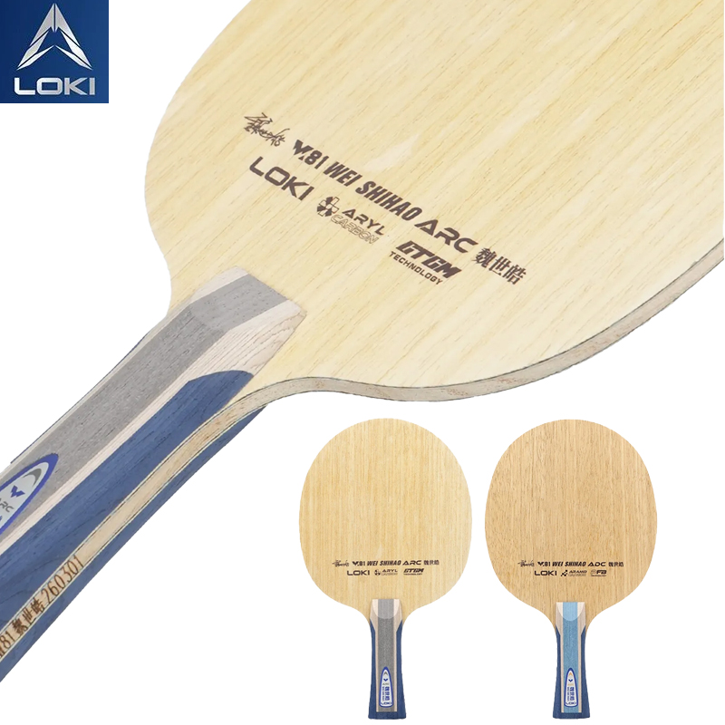 LOKI W81 Series Wei Shihao Tab - đánh giá và giá Table Tennis Blade