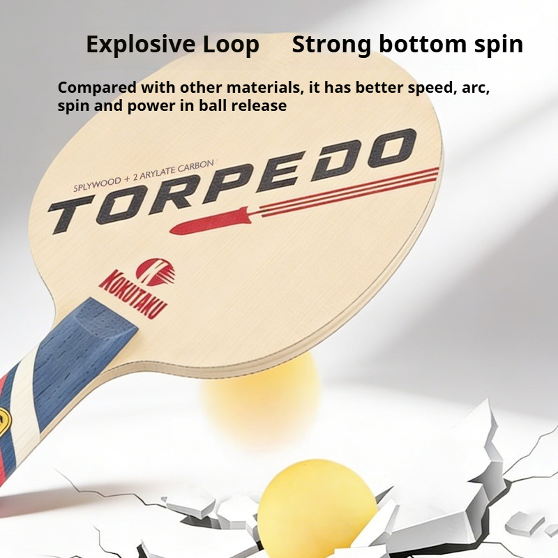 KOKUTAKU TORPEDO Table Tennis  - đánh giá và giá Table Tennis Bat