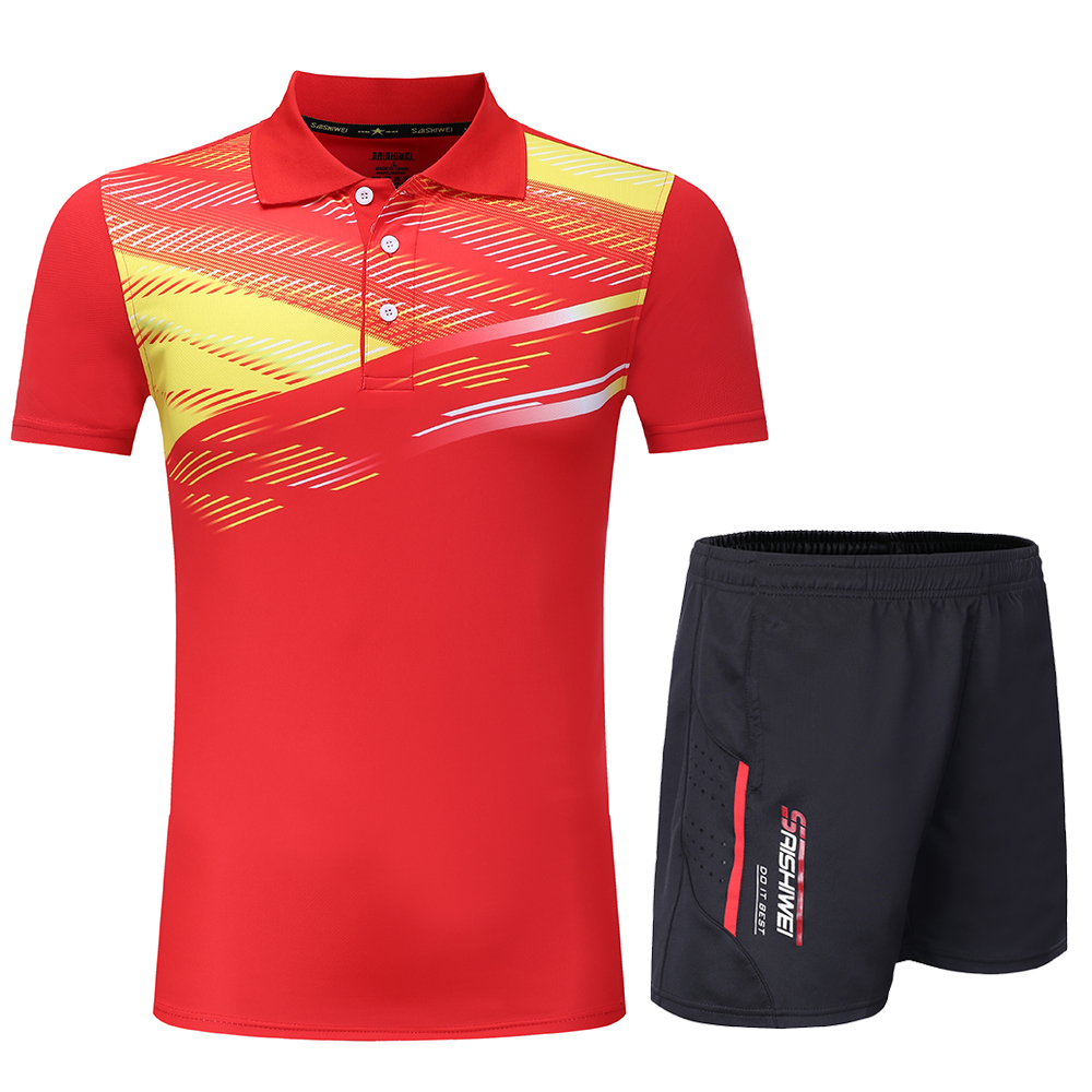 New Men Women Tennis T Shirt   - đánh giá và giá Table Tennis Shorts